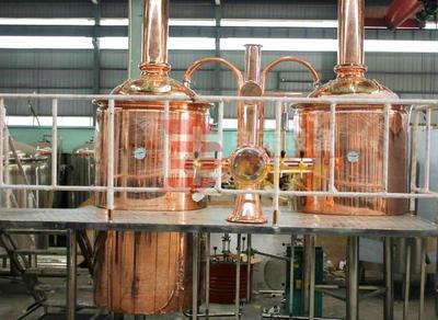300L紫銅啤酒設備 精釀藝術的璀璨明珠